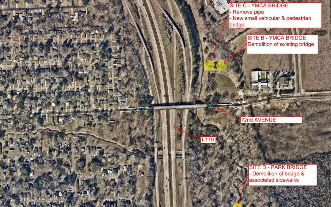 BREC Scotlandville Parkway Bridges