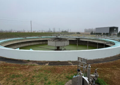 View of the Red River WWTP in Bossier City, Louisiana