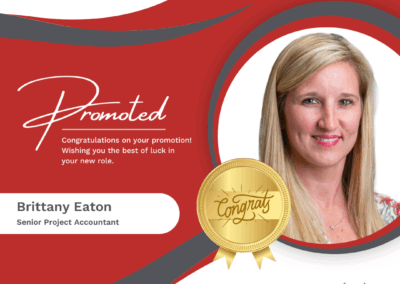 Eaton and Williams Each Promoted to Senior Project Accountant