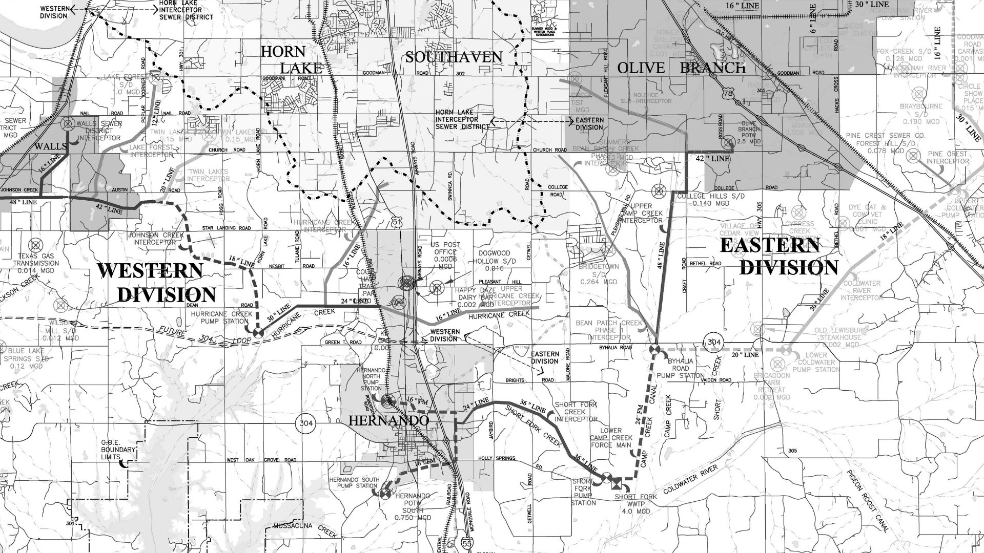 Waggoner - Desoto County Regional Wastewater Program - Early Days Waggoner – Desoto County Regional Wastewater Program – Early Days