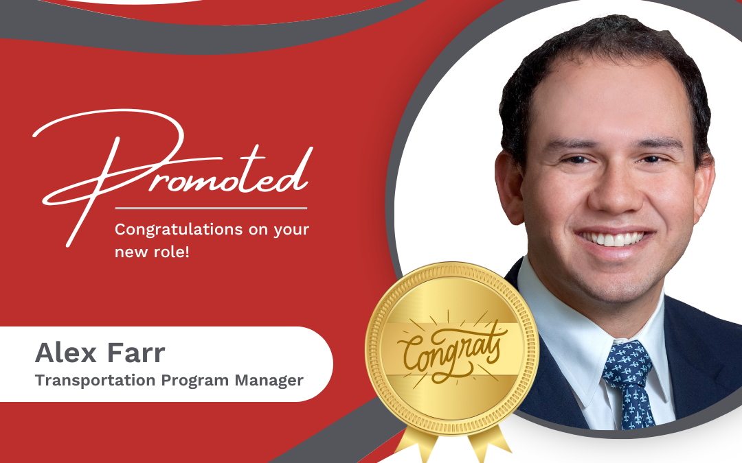 Farr Promoted to Transportation Program Manager