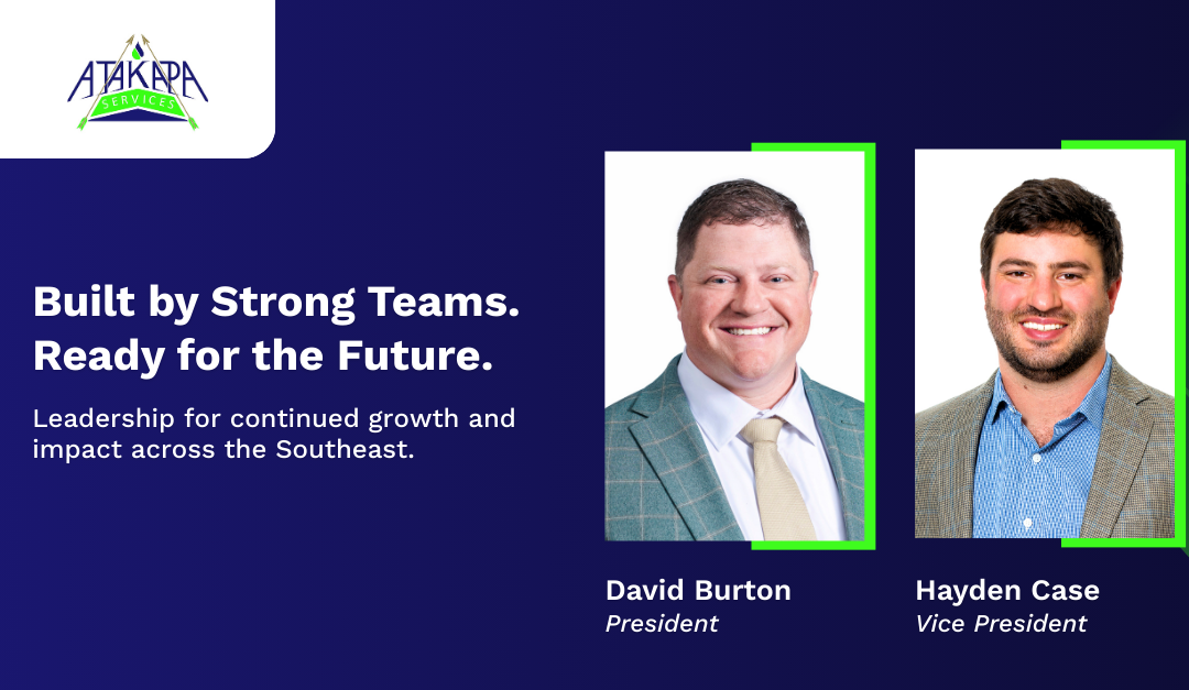 Waggoner Names David Burton President of Atakapa Services, Hayden Case Promoted to Vice President