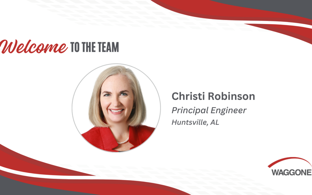 Robinson Joins Waggoner as Principal Engineer in Huntsville
