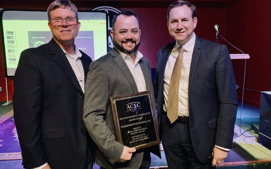 Waggoner Wins Engineering Excellence Grand Award for Project