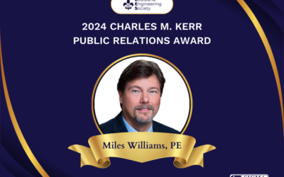 Miles Williams Receives LA Engineering Society PR Award