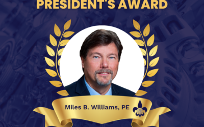 Miles B. Williams receives Waldemar S. Nelson President’s Award