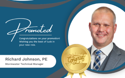 Johnson Promoted to Stormwater Technical Manager