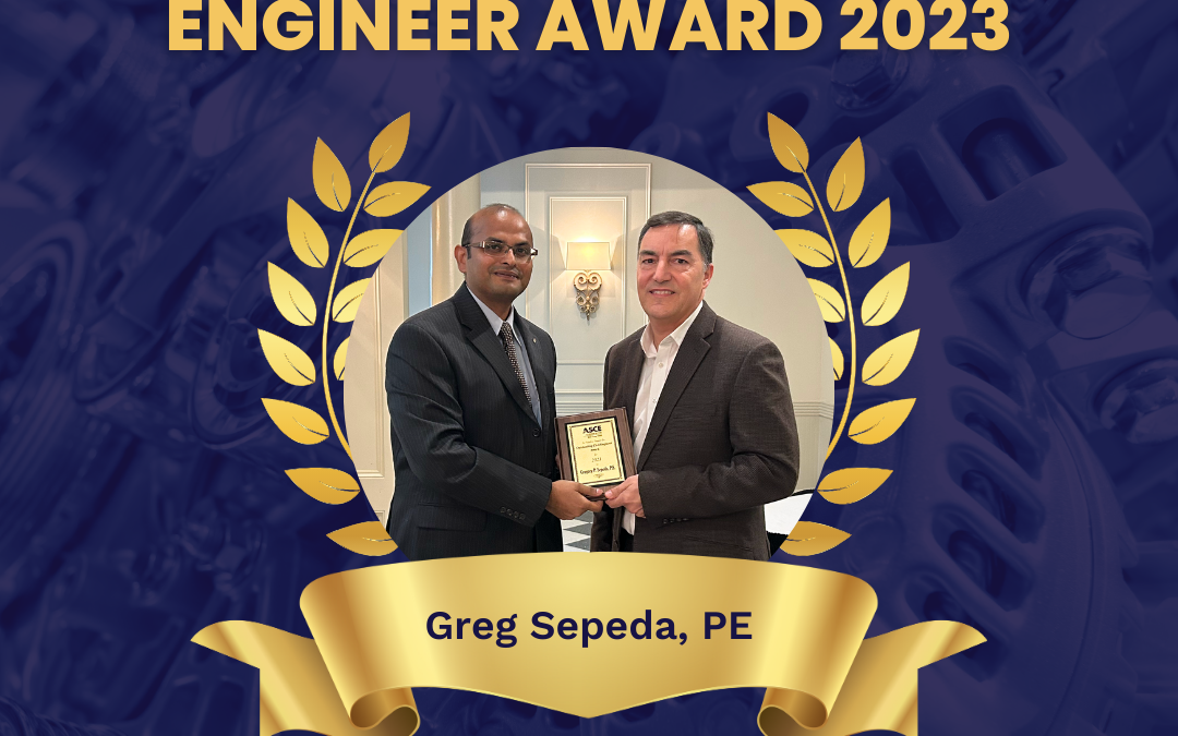 Sepeda Named Outstanding Civil Engineer by ASCE Branch