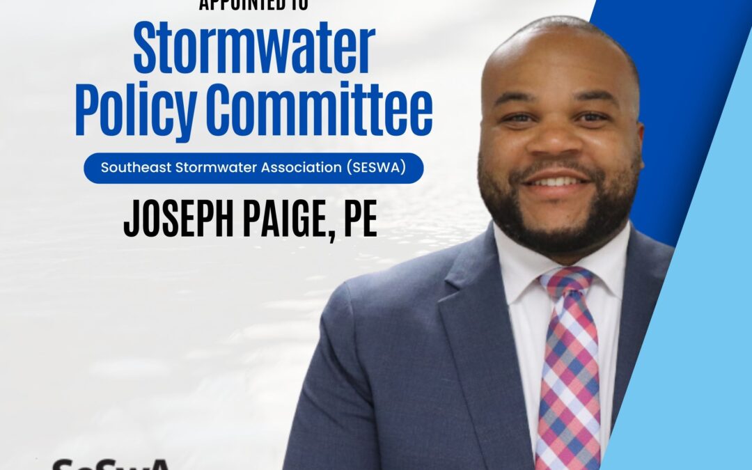 Paige Named to SESWA Stormwater Policy Committee
