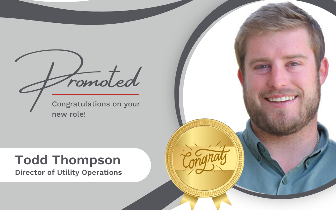 Thompson Promoted to Director of Utility Ops in Bossier